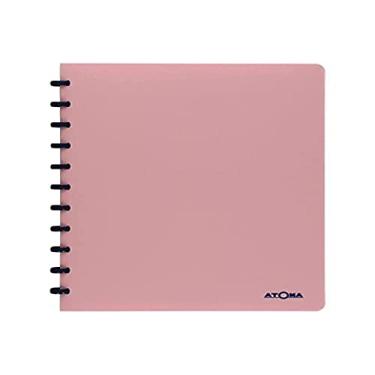 Imagem de Caderno de Discos Atoma Pastel