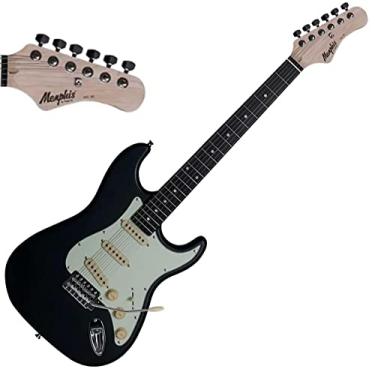 Imagem de Guitarra elétrica Black MG-30 Memphis