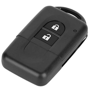 Imagem de Porta-chaves de carro, 2 botões de chave remota durável para substituição de atualização para Nissan Qashqai Note