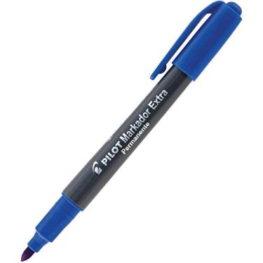 Imagem de Pincel Marcador Permanente x 12 Unidades, Pilot, 1430012AZ, Azul