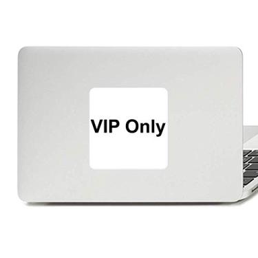 Imagem de Adesivo VIP Only Black Symbol Pattern Vinyl Paster Laptop Decoração PC