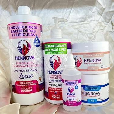 Imagem de Kit Hennova Plástica Spa dos Pés LIquido