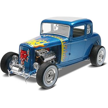 Imagem de Revell Plastic Model Kit-'32 Ford 5 Window Coupe 2 In 1 1:25-85-4228