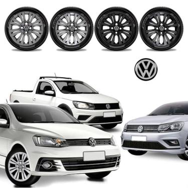 Imagem de Jogo calota Vw Gol G5 G6 G7 G8 Saveiro Voyage Aro 14