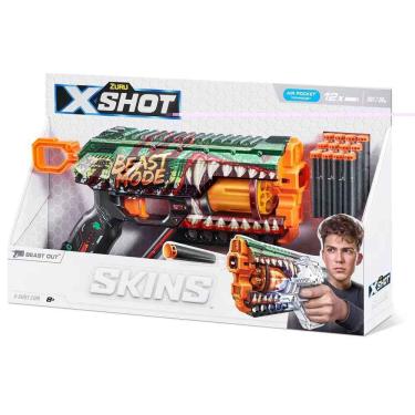 Imagem de Lançador de Dardos - Xshot - Skins Griefer - Beast Out - 12 Dardos - Candide