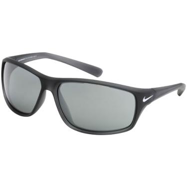 Imagem de Nike EV1134-010 Óculos de sol de adrenalina fosco antracite/prata cor da moldura, cinza com película de lentes espelhadas prateadas