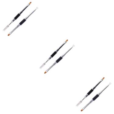 Imagem de FOMIYES 6 Peças ferramentas de caneta de design de arte de caneta de gel para unhas canetas para pintar unhas pincel de caneta para unhas pintado escova de pegar escovar
