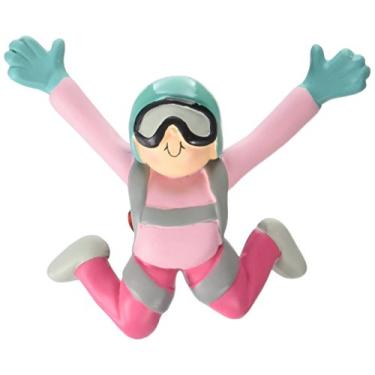 Imagem de Ornament Central Estatueta feminina Skydiver OC-192-F