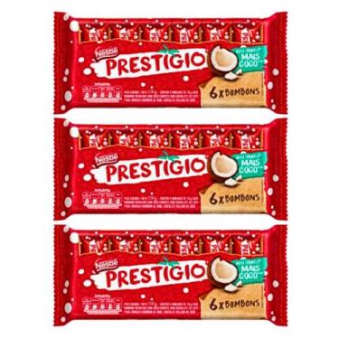 Imagem de Kit Chocolate Prestígio Flowpack Nestlé 114G- 3Pct C/ 6Un Cd
