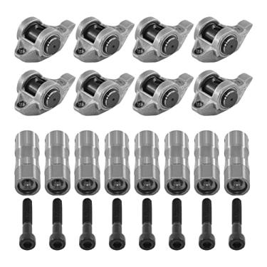 Imagem de EPChunMi Braços basculantes com parafusos e kit de elevador de válvula, substitui 10214664 MR-1341 e JB-2079, serve para motores Bui-ck/Cad-illac/Chevr-olet/G-MC 4.8 5.3 5.7 6.0 6.2L