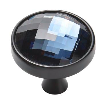 Imagem de Puxadores de armário de cristal, ganchos de parede de liga de zinco, ganchos de suspensão, alças de móveis, armário de cozinha, gaveta, hardware, d, 31mm