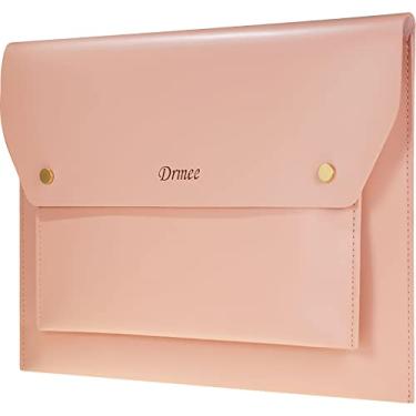 Imagem de Devmlicor Capa de couro para tablet para 11" Novo iPad Pro / 11,9" Novo iPad Air 4/10,2/10,5/9,7" Novo iPad, Samsung Galaxy Tab 10.1, Bolsa protetora para teclado Apple Smart, Rosa, 9-11 polegadas