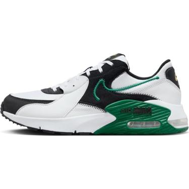 Imagem de Nike Tênis masculino Air Max Excee (DZ0795-102, branco/malaquita-preto-branco), Branco/malaquita - preto e branco, 7.5