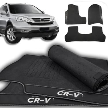 Imagem de Jogo de Tapete Para Crv Lx Exl 2007 2008 2009 2010 2011 Personalizado Premium