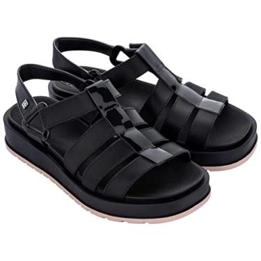 Imagem de Sandália Feminina Zaxy Flatform Conectada Preto 37
