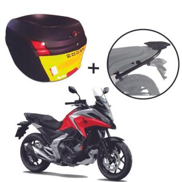Imagem de Baú Bauleto 34 Litros + Suporte Baú Superior  Nc 750x 2022+ - AWA, Ama