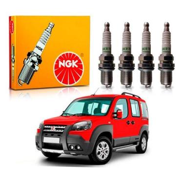 Imagem de Jogo Velas Ngk Doblo Adventure 1.8 16v Etorq 2011 A 2014