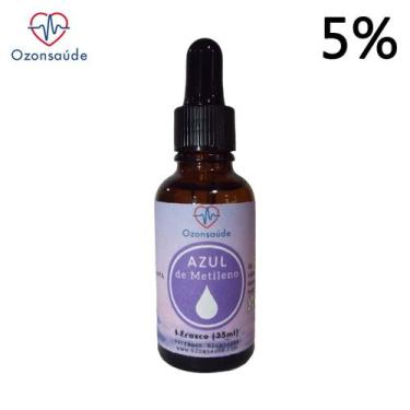 Imagem de Azul De Metileno 5% Para Estudo (grau Pa. com Laudo) 500mcg - OZONSAUD