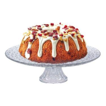 Imagem de Prato Para Bolo Com Pé Boleira De Vidro Bari Ruvolo