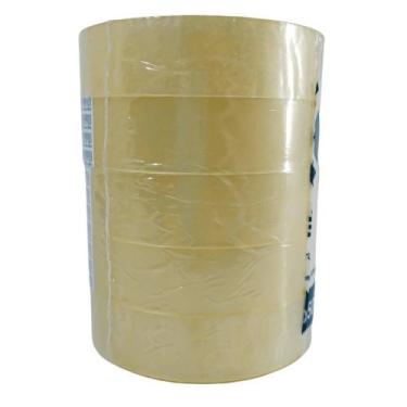 Imagem de Fita Adesiva 2,4 x 50 Metros 05 Unid Transparente Alltape