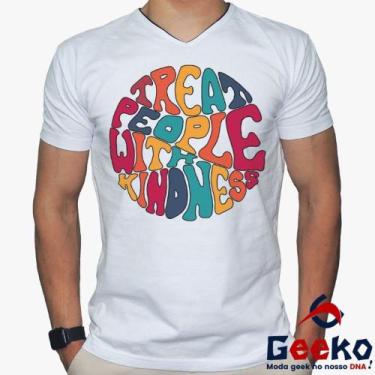 Imagem de Camiseta 100% Algodão Harry Styles Treat People With Kindness Pop Geek