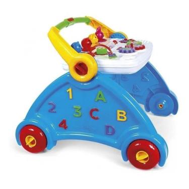 Imagem de Andador Infantil Bebê Educativo 3 Em 1 Mesa C Som Atividades - Polipla
