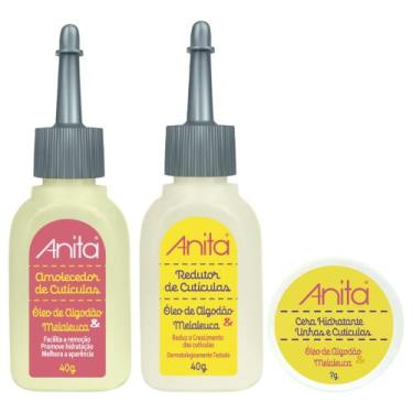 Imagem de Kit Amolecedor de cutículas + Redutor de cutículas Óleo de algodão 40m