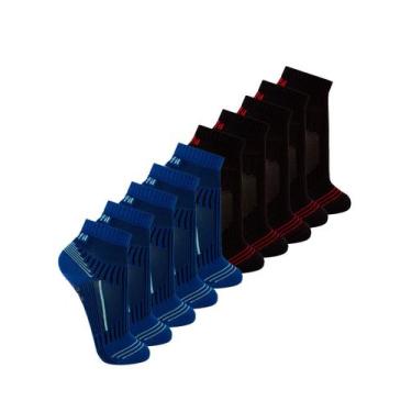 Imagem de Kit com 10 Meias Hidroginástica Trifil 6037 Colorido, Azul, 39-43