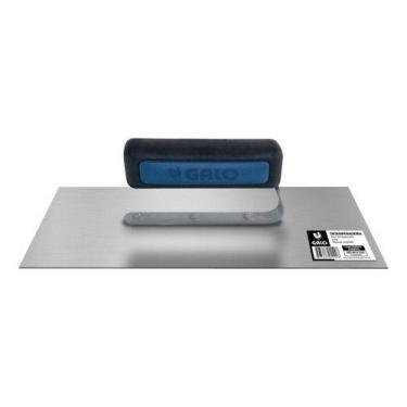 Imagem de Desempenadeira Aço Lisa Massa Corrida 12 X 29 Cm - Galo 112/00