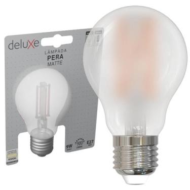 Imagem de Lampada Led Pera Matte 9w Filamento Branco Neutro 4000k E27 - Avant, 3