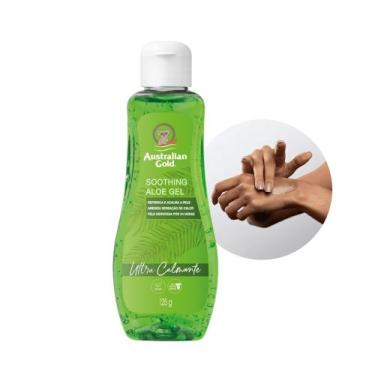 Imagem de Gel Pós Sol Suavizante Calmante Aloe Vera Australian Gold 125g