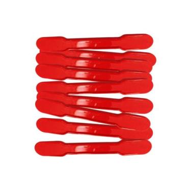Imagem de Abaixador De Língua Plástico Com 40 Unidades Da Mesma Cor - AG, VERMEL
