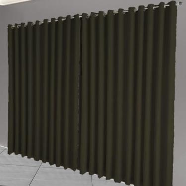 Imagem de cortina de quarto  5,00 x 3,80 pe direito alto Celina Branco - Enxovai