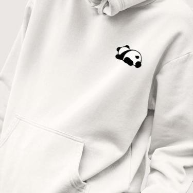 Imagem de Blusa Moletom Genuine Grit Masculina Estampada Algodão 30.1 Panda, Bra