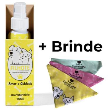 Imagem de Perfume Cheirinho PET Amor e Cuidado FILHOTE 120ml - Cães e Gatos