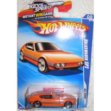 Imagem de 2010 HOT Wheels All Stars Keys to Speed Card 08/10 Orange Volkswagen SP2