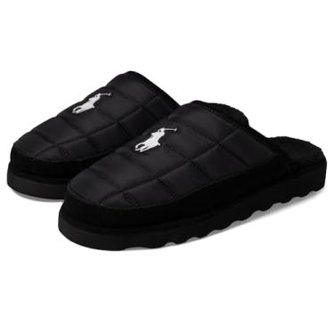 Imagem de POLO RALPH LAUREN Chinelo masculino Reade Recycle Scuff II, Preto/Paperwhite, 39