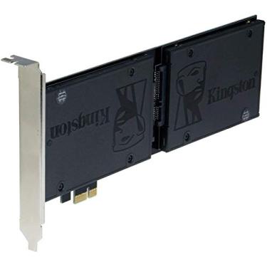 Imagem de Adaptador SSD Sedna PCI Express (PCIE) Dual 2,5 polegadas SATA III (6G) (versão SSD de lado único estendido) (com circuito de alimentação integrado, não precisa de conector de alimentação SATA, melhor para Mac), SSD/HDD não incluído