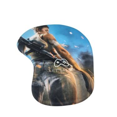 Imagem de Mousepad Emborrachado com Apoio de Punho Ergonômico MTECH