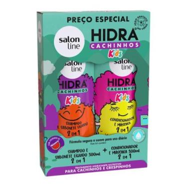 Imagem de Shampoo + Condicionador Salon Line Hidra Cachinhos Kids 300ml