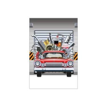 Imagem de Painel De Festa Vertical 1,50 x 2,20 - Carro Oficina Mecanica 020 - Vi
