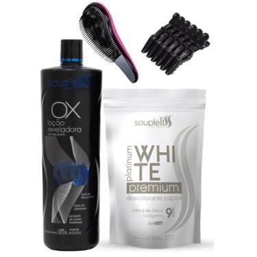 Imagem de Pó descolorante Platinum White  e Oxigenada Souple Liss a Escolha, Ox1