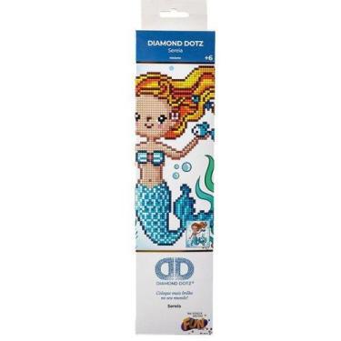Imagem de Diamond DOTZ Conjunto Artesanato com 2330 DOTZ Sereia FUN