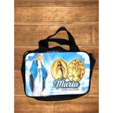 Imagem de Bolsa transversal Maria passa na frente  - José e Maria religiosos