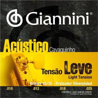 Imagem de jogo de cordas cavaquinho - giannini