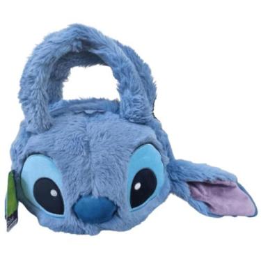Imagem de Bolsa Stitch Plush Peluciada Azul Disney Zona Criativa