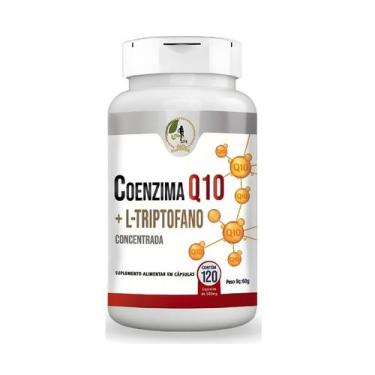Imagem de Coenzima Q10 + L-triptofano Concentrada - 120 Cáps 500mg - Floral Erva