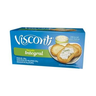 Imagem de Torrada Integral Visconti 120g