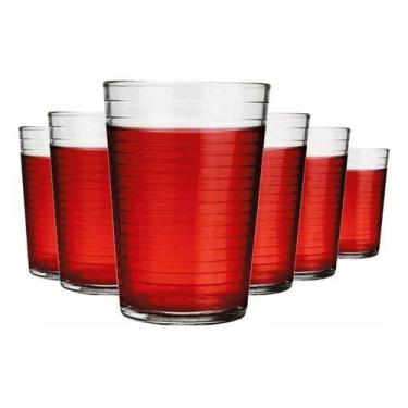 Imagem de Conjunto Copos De Vidro Ginga C/ 6 Peças Nadir Figueiredo - Nadir Figu