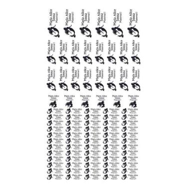 Imagem de 88 Etiquetas Escolares Personalizado Vinil Sereia - Tectoner, SEREIA 5